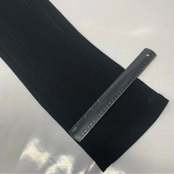 Ronni Nicole Pants Woman 1X Black Slinky Knit Pull On Straight Leg Stretch - Picture 11 of 11